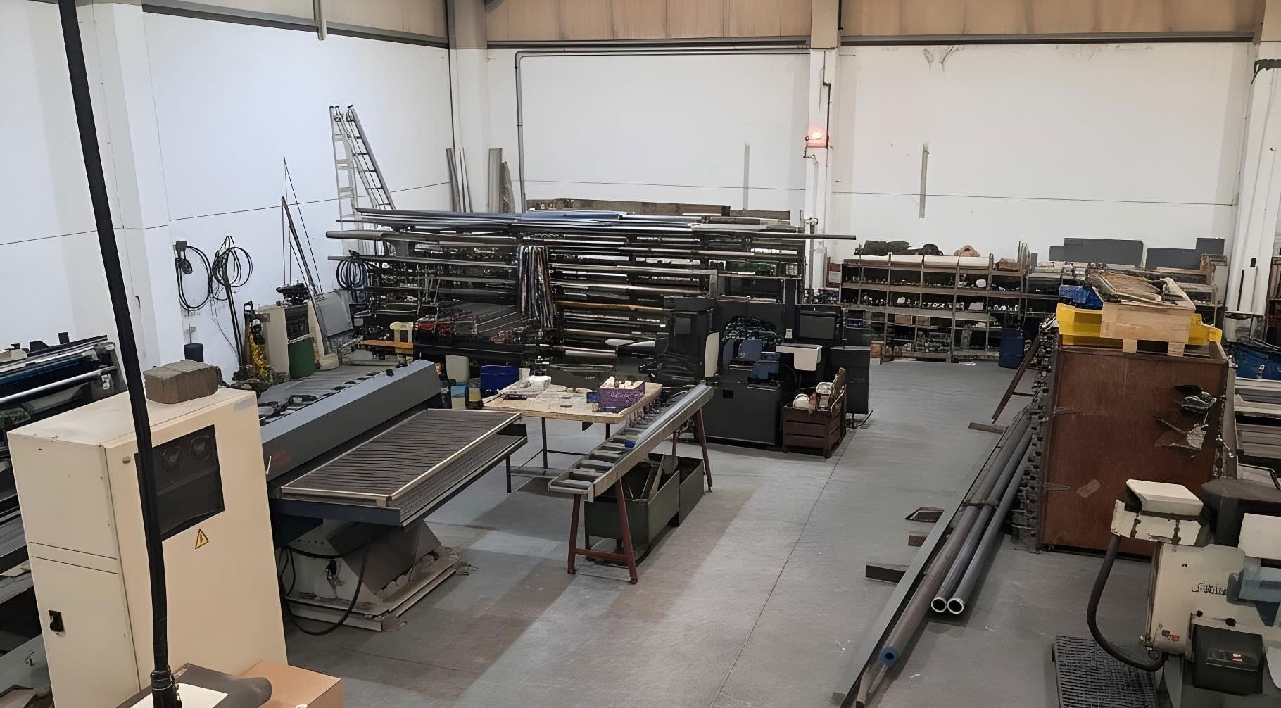 Parque de maquinaria de mecanizado CNC y convencional de Talleres Fontao