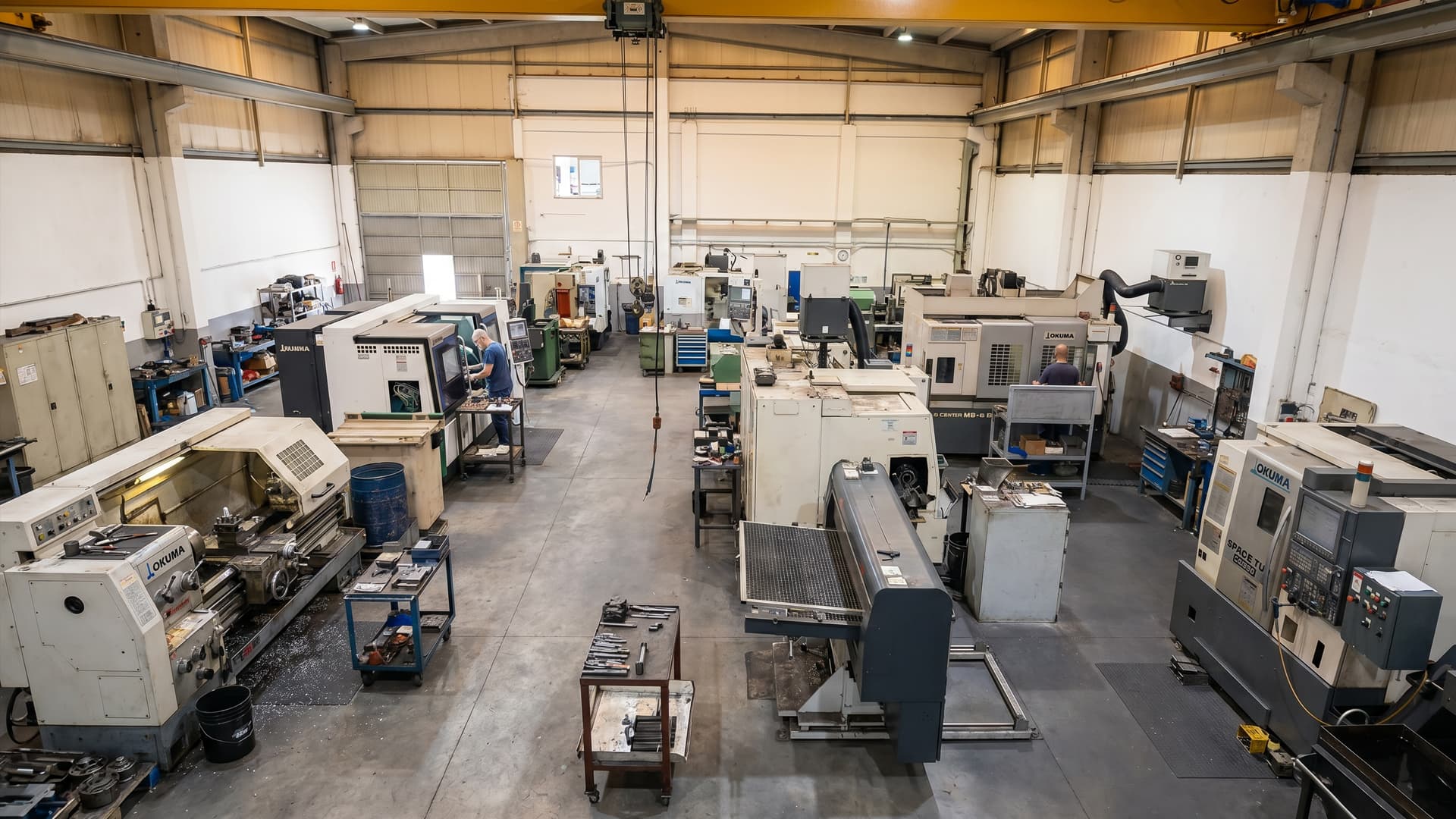 Torno OKUMA LB4000 EXIII de Talleres Fontao