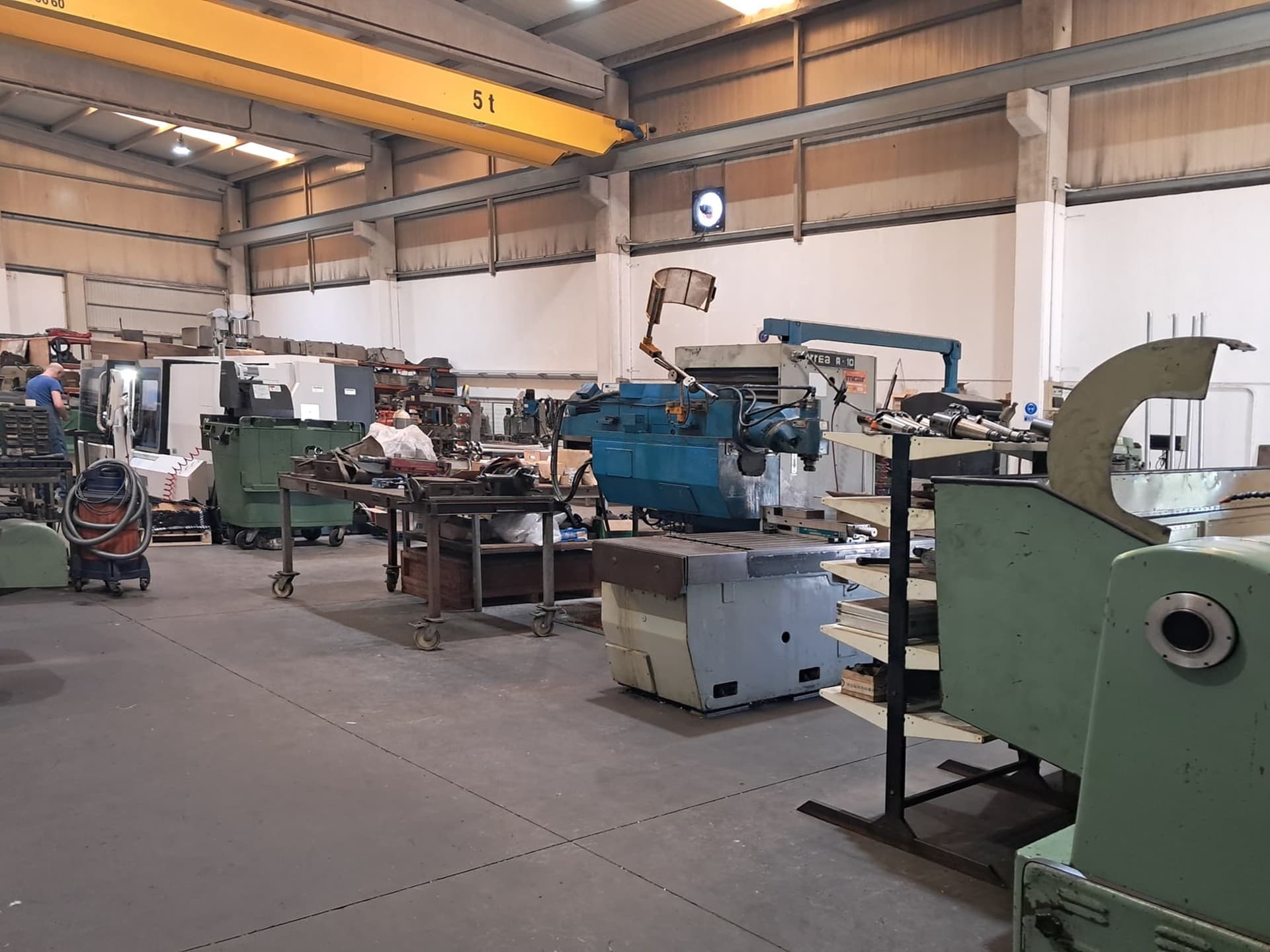 Soldadura y mecanizado en el mismo taller, Talleres Fontao